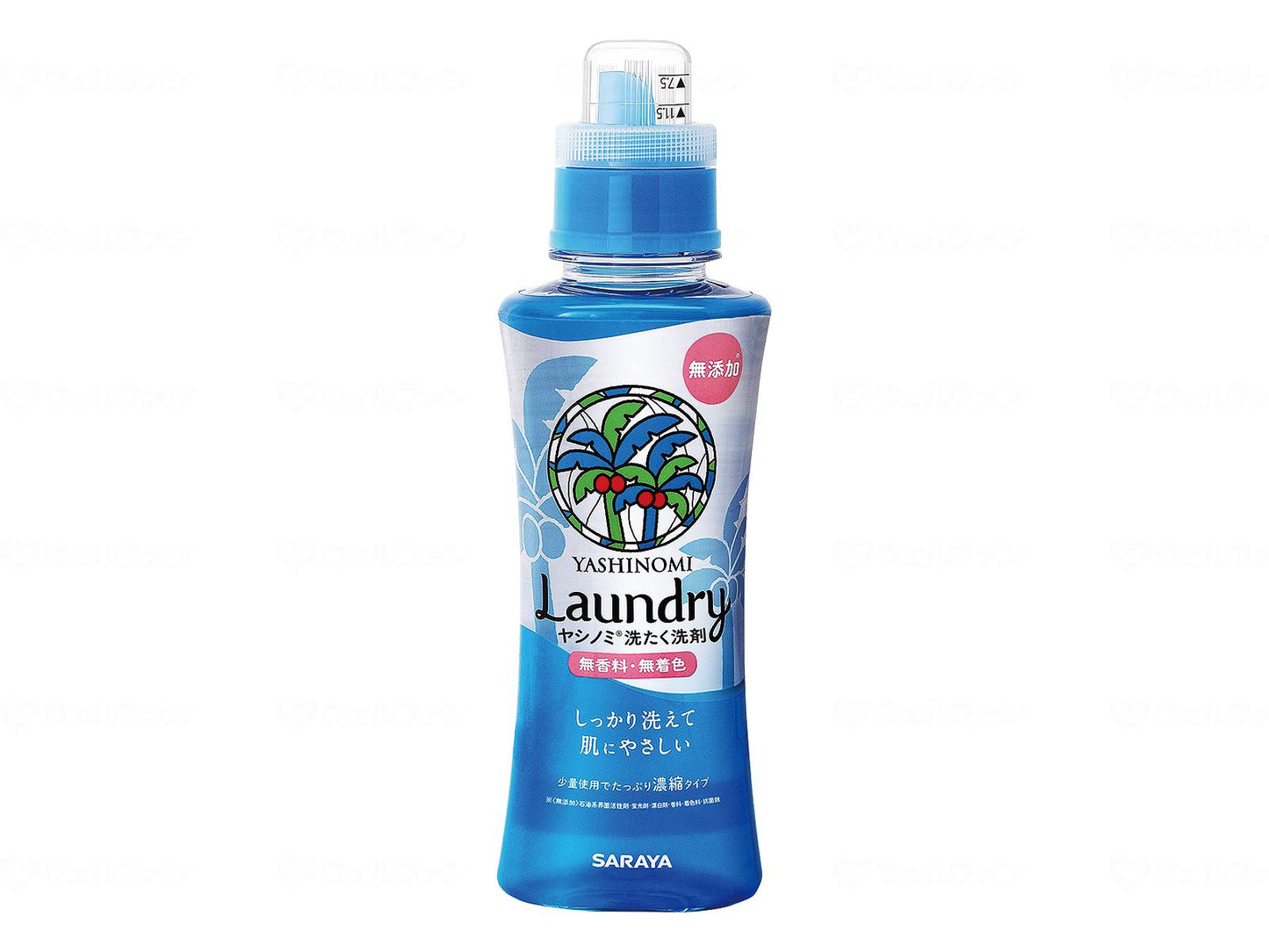 Saraya Yashinomi Concentrated Laundry Detergent Case 520ml