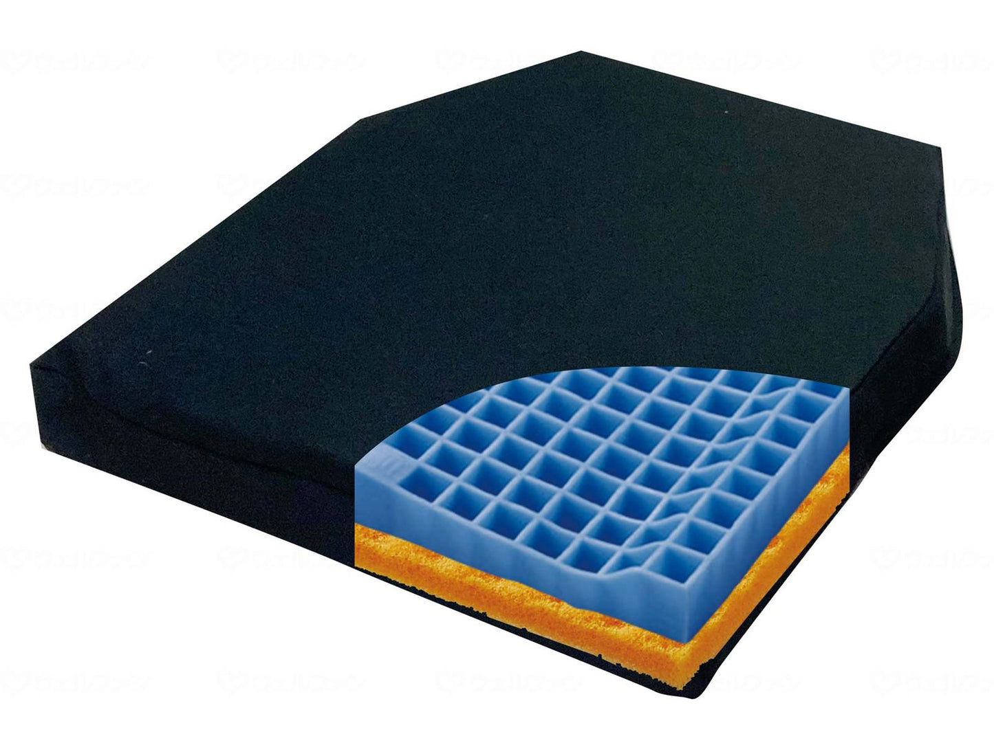 ファンディーナピタ・シートクッションBT55 ブラック 55