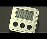 Buzzer sound Hi/Low switchable large LCD timer (100 min) AD-5713 1 unit