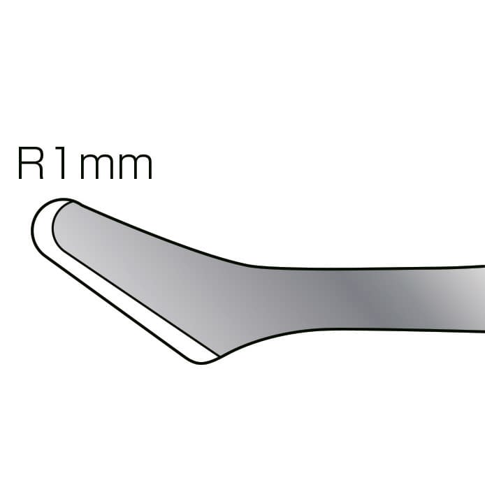 Micro Feather Aluminum Handle Blade Thickness 0.38mm Golf Knife 24-8275-00 Feather Safety Razor NO.780 (5 pcs)