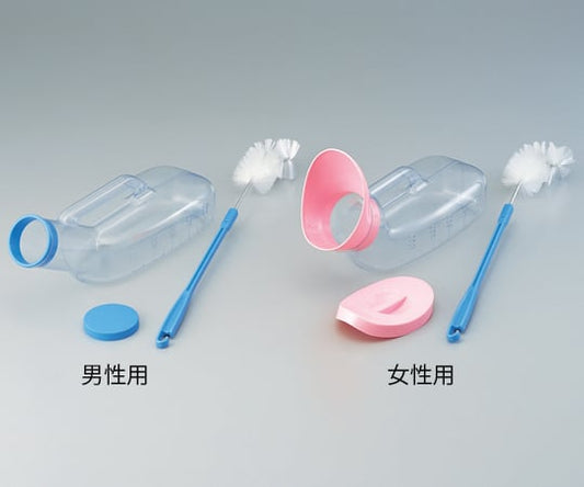 Transparent urinal (1100mL) for men 1 piece