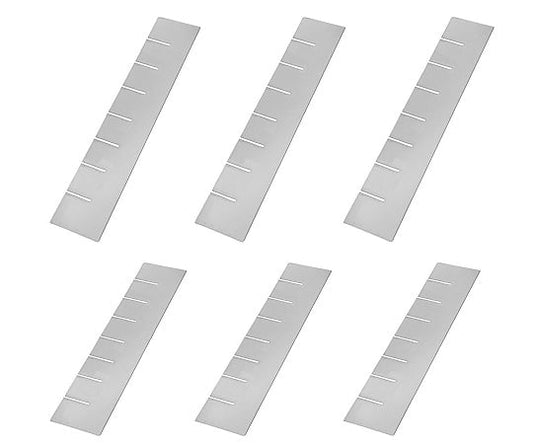 Emergency cart dividers (for middle drawers) 3 vertical x 3 horizontal, 1 set