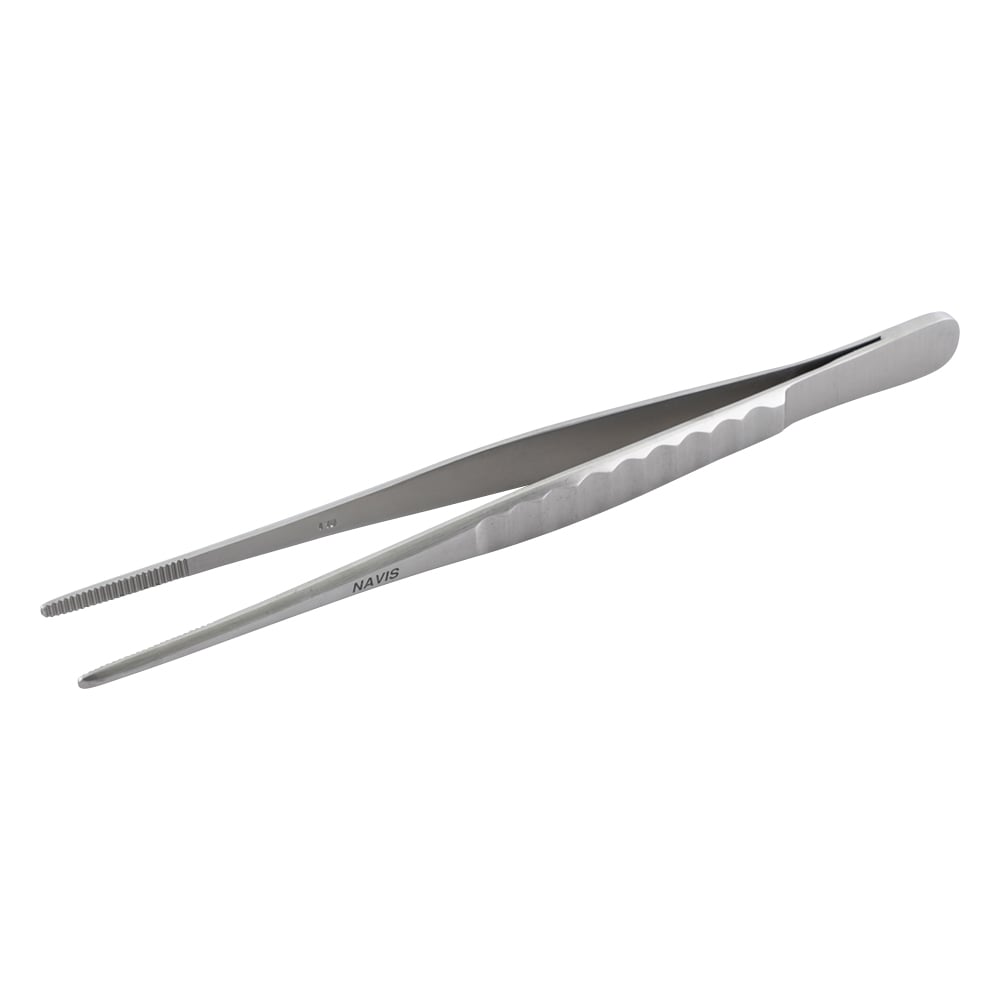 Surgical tweezers, thick, no hook, 150mm, STC-2, 1 piece