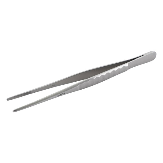 Surgical tweezers, thick, no hook, 150mm, STC-2, 1 piece