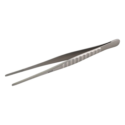 Surgical tweezers, thick, no hook, 180mm, STC-3, 1 piece