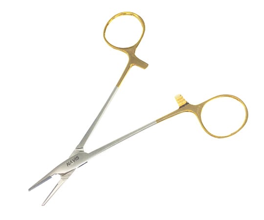 持針器（ダイヤチップ付）剪刀付持針器　１７０ｍｍ　SNH-D2 1本