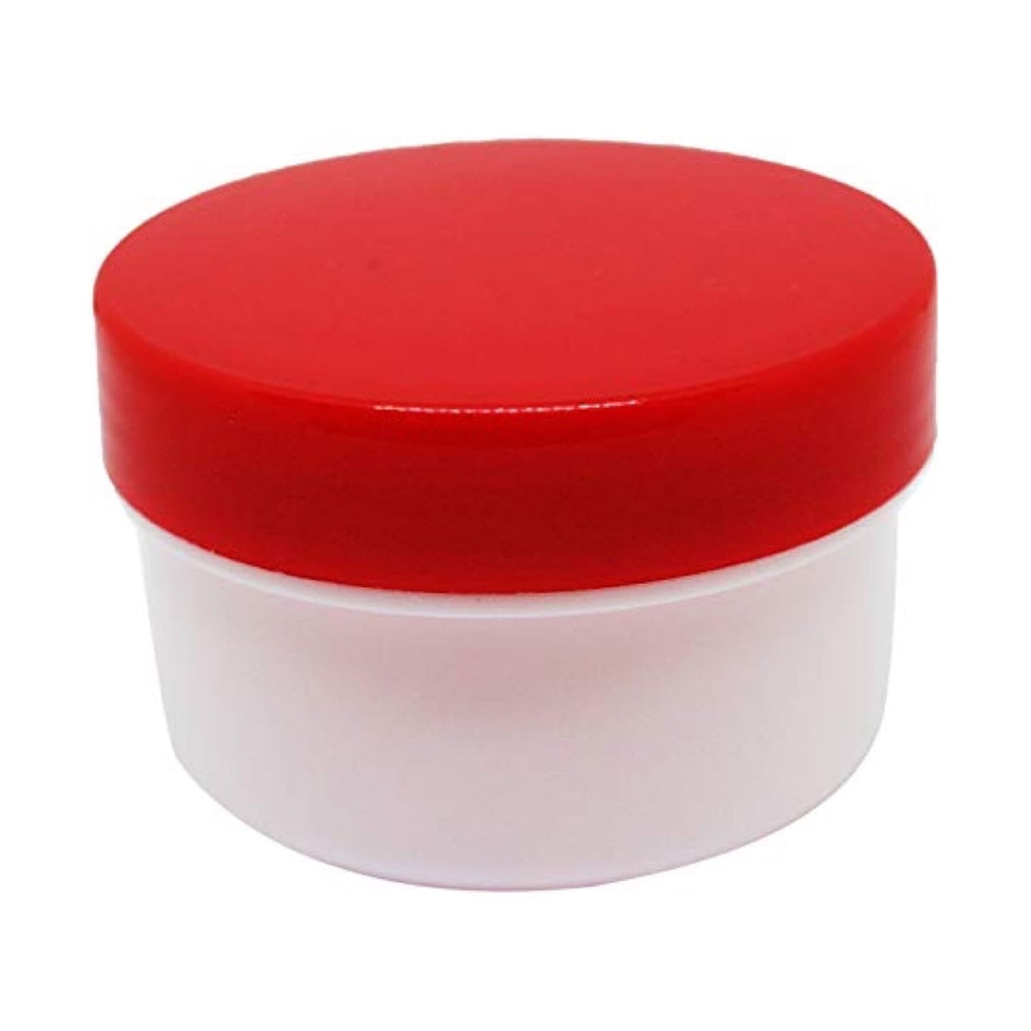 Ointment container plastic jar A-3 (non-sterile) Ointment jar 08-2975-0305 Cap: Red MI Chemical 22CC (100 pieces)