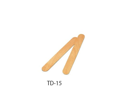 Tongue depressor [Mentip] 100 pieces, non-sterile, TD-15, 1 box (100 pieces)