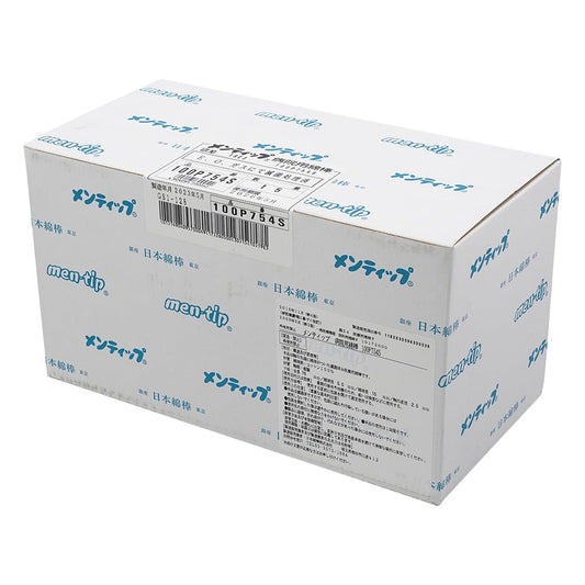 Mentip (paper shaft) Surgery, Dermatology, Pediatrics, Dentistry φ5.0×76mm 1 box (100 pieces/bag x 15 bags) 100P754S 1 box (100 pieces x 15 bags)