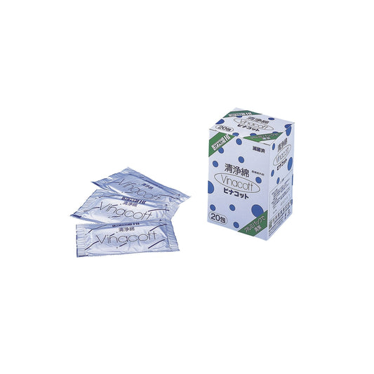 Binacot (clean cotton) Clean cotton 07-4717-01 Kawamoto Sangyo 033-622000-00 (20 pieces)