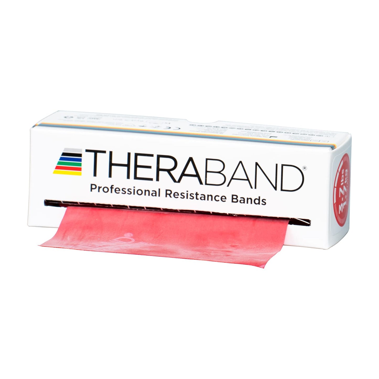 세라 밴드(6야드) 적색：중약 중약 트레이닝 튜브 20-6286-02 Hygenic TB-20030