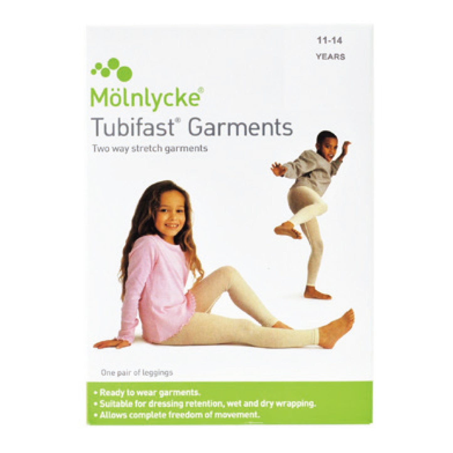 Tubifast Clothing Leggings for ages 11-14 22-2052-03 Mölnlycke Healthcare 550024 (sizes 11-14)
