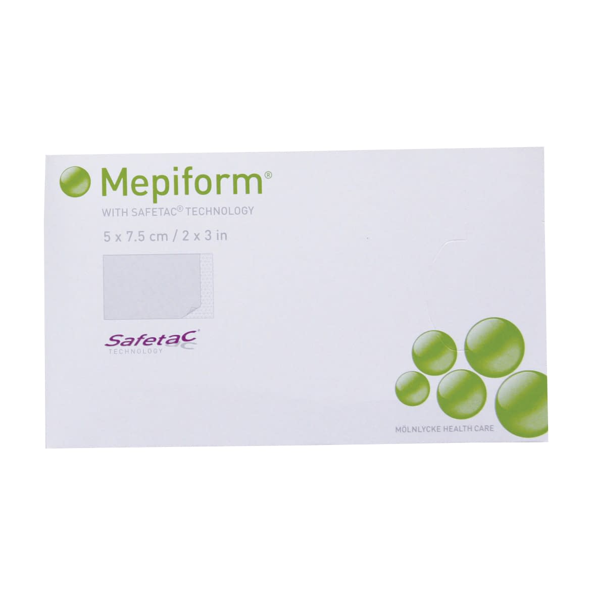 Mepiform Silicone Gel Sheet 22-2055-01 Mepiform 293200 (5X7.5) 5-piece set