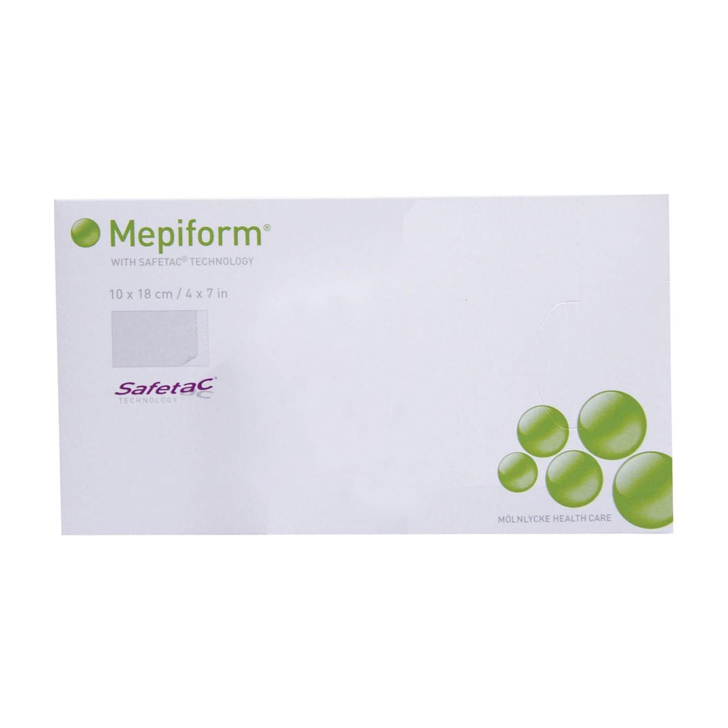 Mepiform Silicone Gel Sheet 22-2055-02 Mepiform 293400 (10X18) 5-piece set