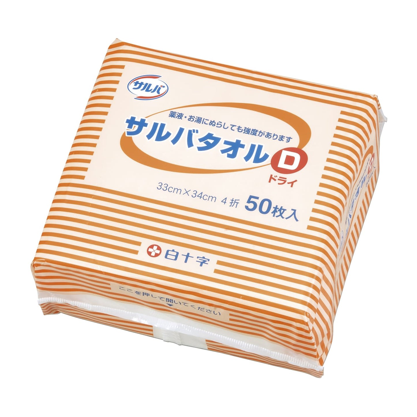 Salva Towel D (Dry Type) Cleaning Towel 23-6288-00 Salva 45103 (33X34CM) 50 pieces