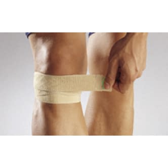 손목, 팔꿈치, 무릎 용 실리콘 랩 서포터 (반티지 타입) 23-3393-00 퍼스트 레이트 FR-2480 (베이지)