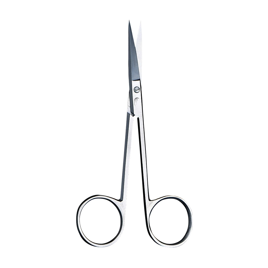 MATSUYOSHI ophthalmic scissors, double-pointed, reverse-shaped, screw-on 22-2039-01 MATSUYOSHI MY-9123B(115MM)