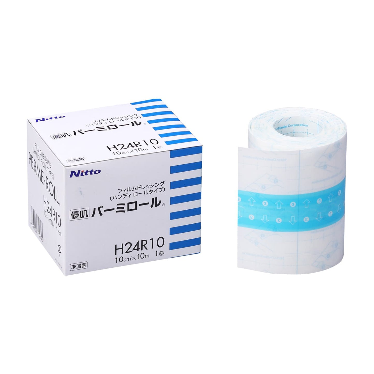 Yuhada Permiroll (Handicap Dressing Material 24-6805-02 Yuhada H24R10 (10CMX10M) 1 can