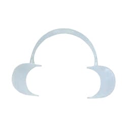 Oral Wider (Mini Soft Blue) Mini Soft Blue Mouth Opening Aid 23-2636-02 Zycor International Inc. OWMS