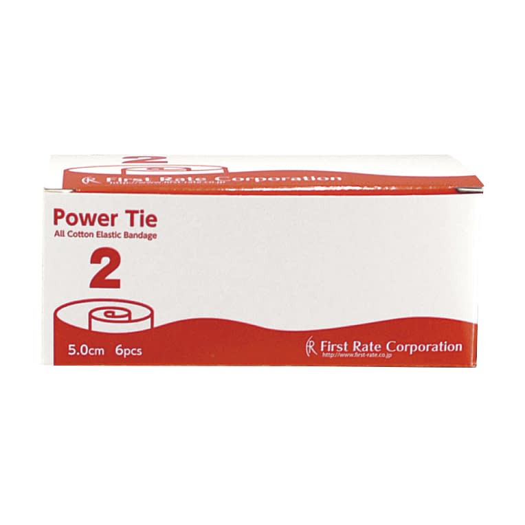 Power Tie (elastic bandage) No. 2 No. 2 Elastic bandage 23-6178-00 First Light FR-305 (6 coils)