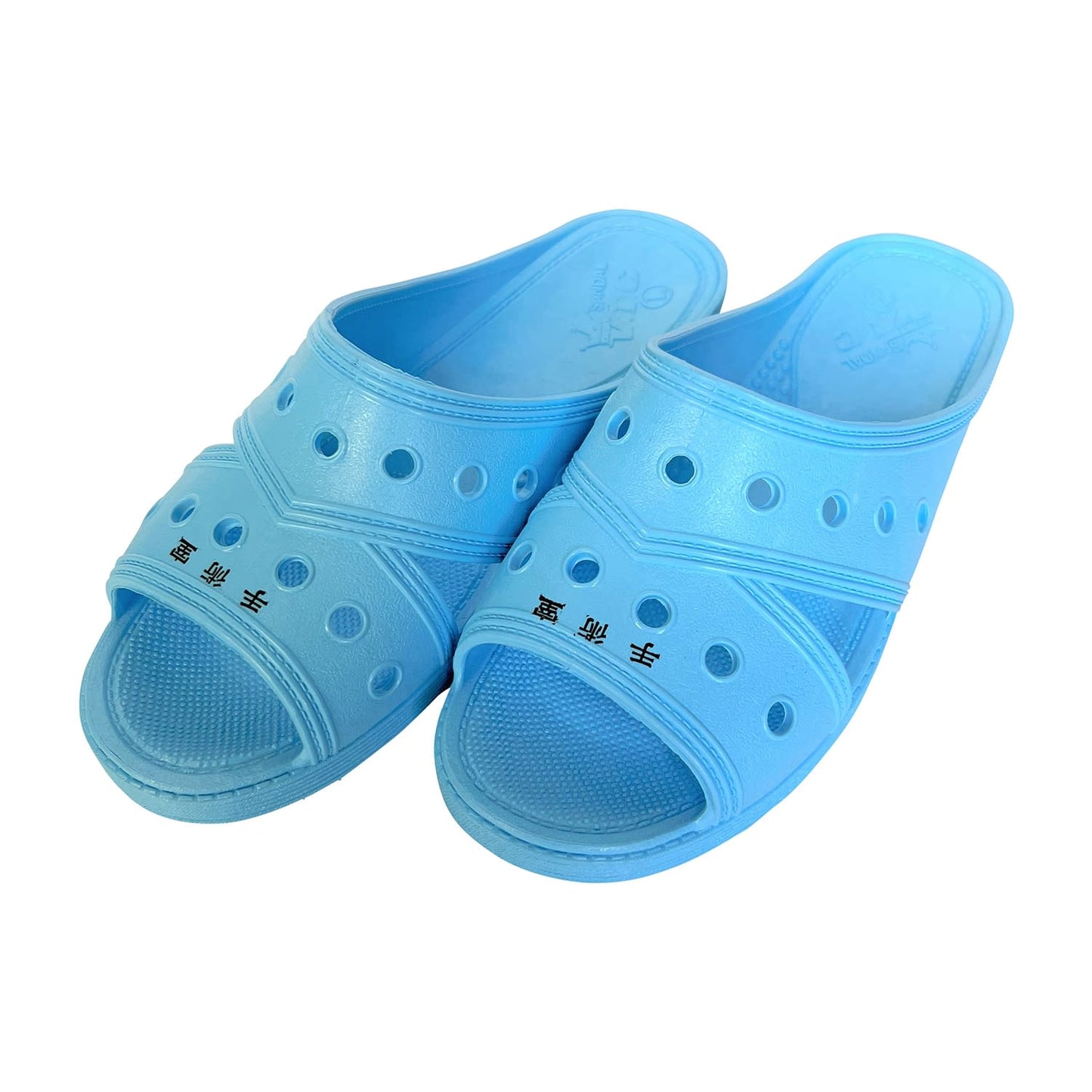 手術室用スリッパ(ドクター用) 手術室用サンダル 03-3340-0101 ブルー・ネーム入(手術室) サンコー LL (27CM)