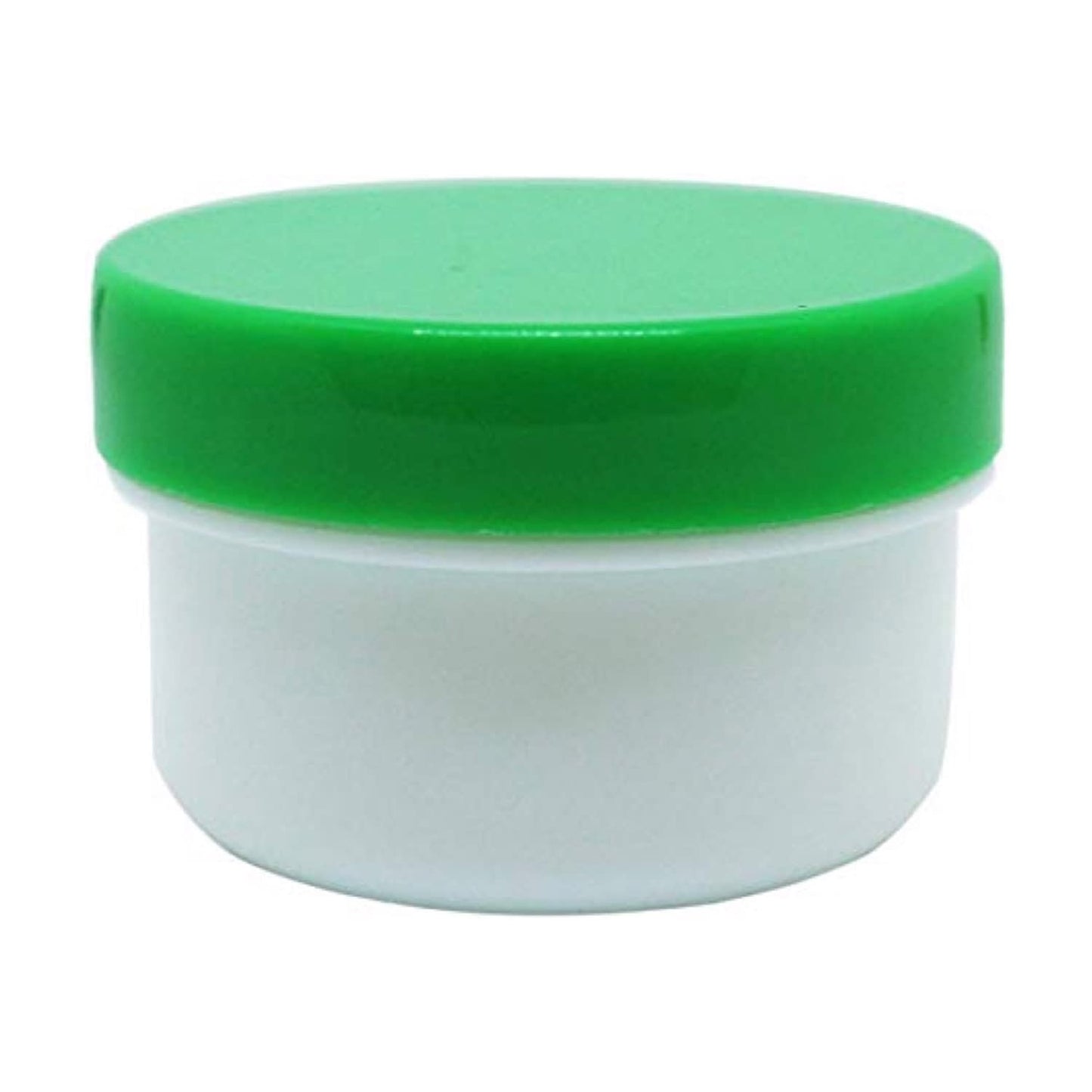 Ointment container plastic jar N-5 (non-sterile) Ointment jar 23-6687-0303 Cap: Green MI Chemical 65CC (50 pieces)