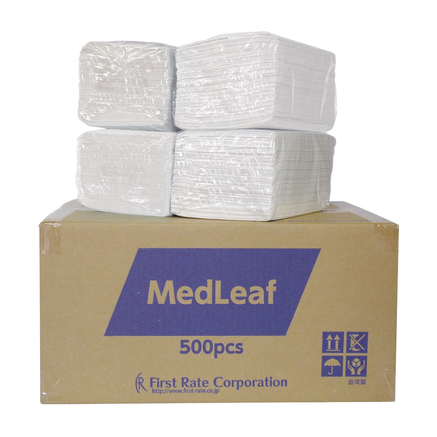 メッドリーフ(防水シート) ディスポシーツ(静注台用) 23-6936-00 ファーストレイト FR-233(ホワイト)500マイイリ