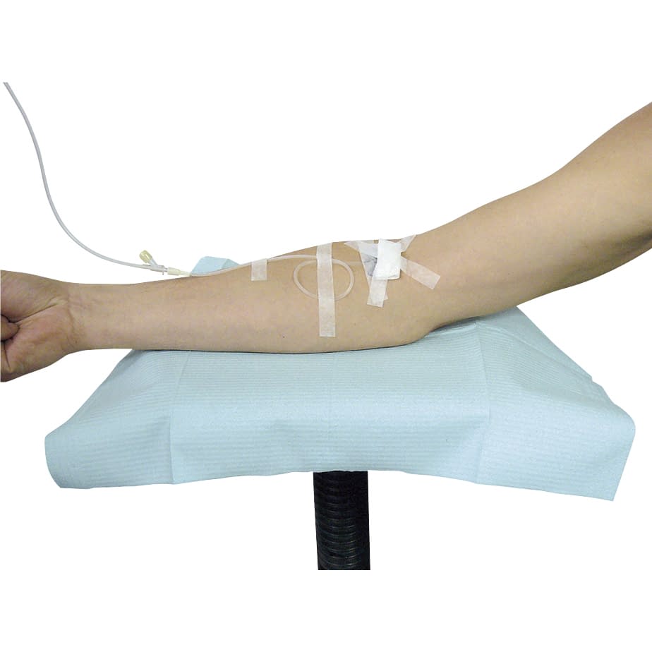 メッドリーフ(防水シート) ディスポシーツ(静注台用) 23-6936-01 ファーストレイト FR-234(ブルー)500マイイリ