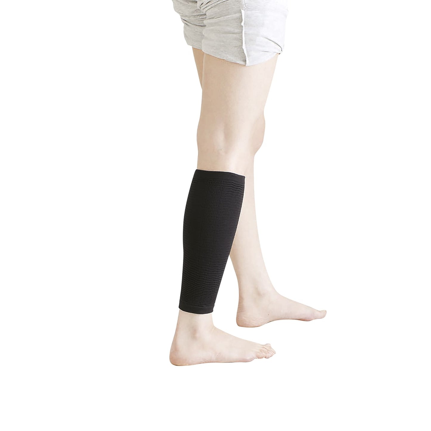 Nakayama Elbow, Knee, and Calf Support Knee Support 24-3874-01 HEALTH CARE Black (Free Size)