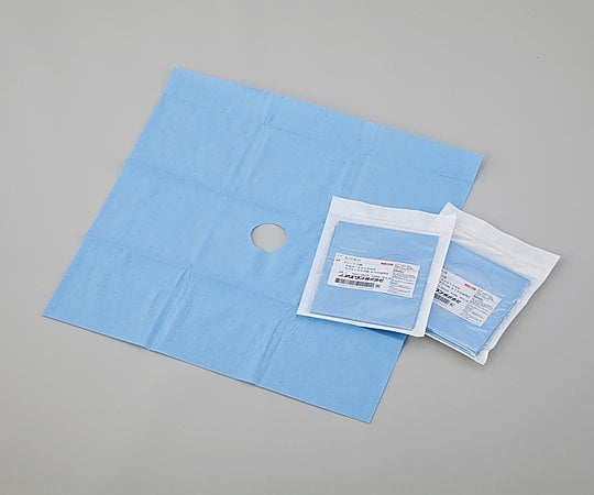 ブルードレープ（穴あき）φ63円穴中央 1袋（10パック入）　RBD-66H6NW 1袋(10パック入)