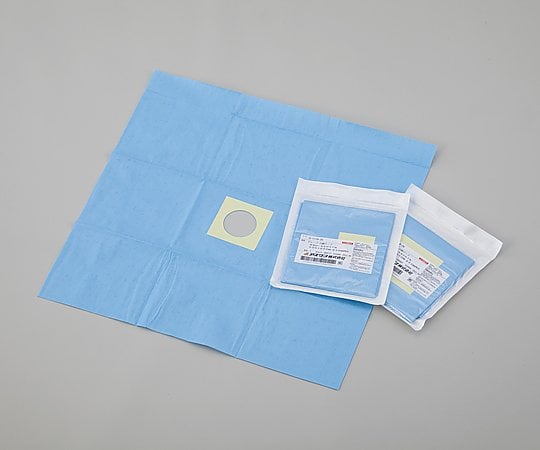 ブルードレープ（穴あき・テープ付き）φ63円穴中央 1袋（10パック入）　RBD99H6TN 1袋(10パック入)