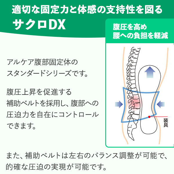 サクロライト・DX(4L) コルセット 23-5153-05 アルケア 17856(1コイリ)