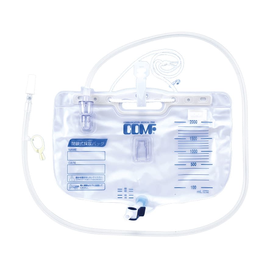 콘파 폐쇄식 채뇨 가방(쇼트) 도뇨 가방 24-2594-00 COMF 800025013(2000ML10 마이