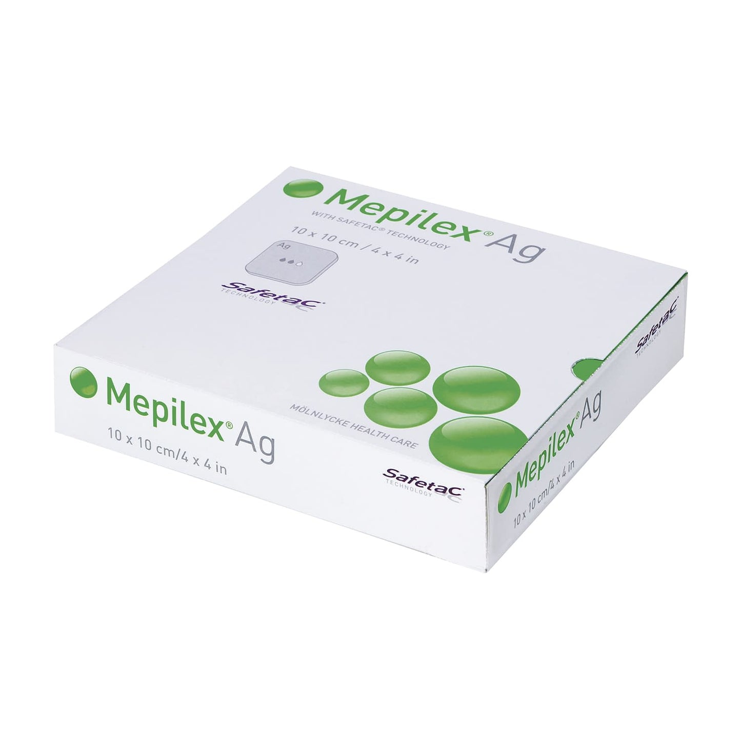 Mepilex Ag Dressing Material 24-5542-00 Mepilex Ag 287110 (10X10CM) 5 pieces