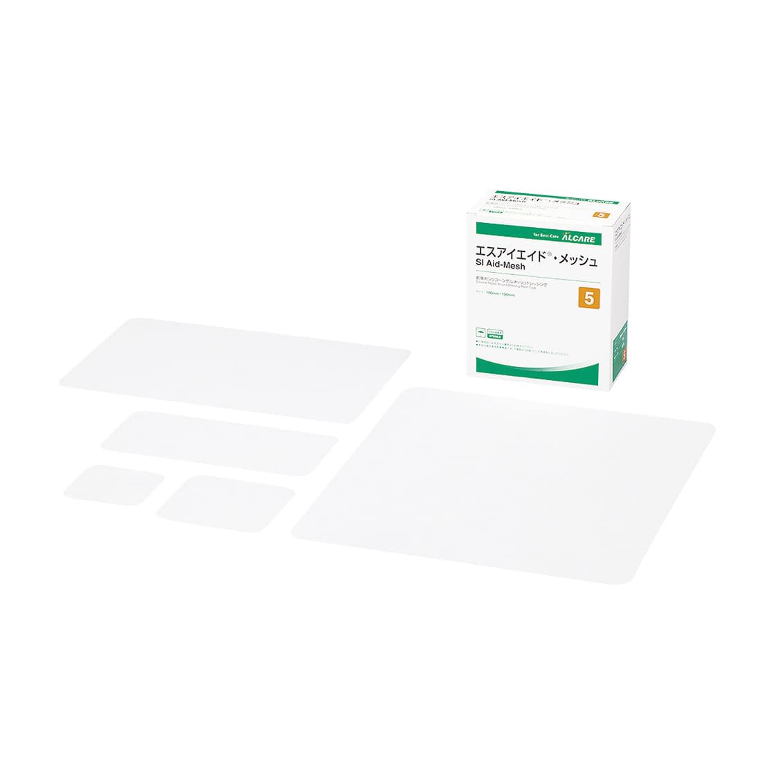 SI Aid Mesh (No. 5) No. 5 Dressing Material 24-3522-01 Alcare 19272 (50 pieces)