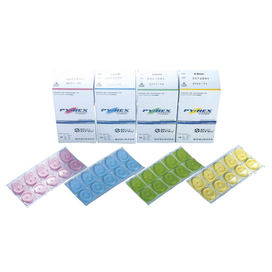 Seirin Pionex (Blue) Blue Circular Skin Needle 23-3801-03 Seirin 1.2X0.20MM (100 pieces)