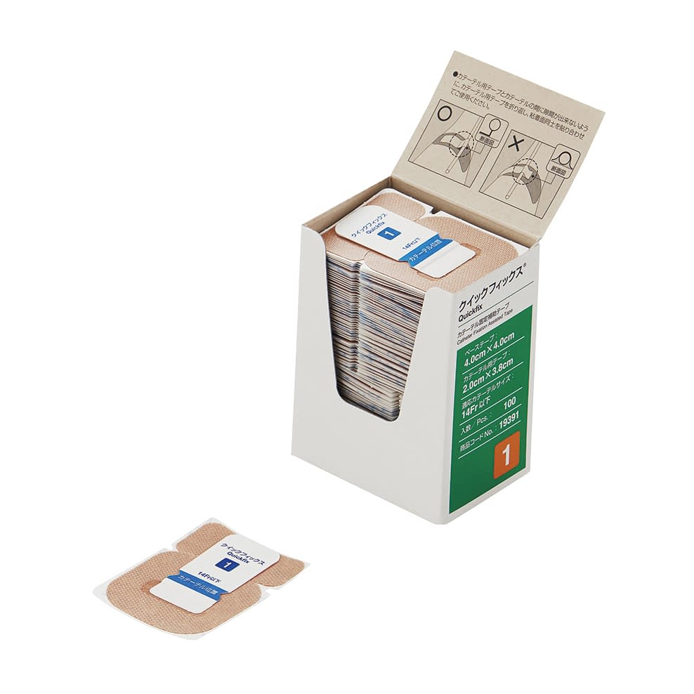 Quick Fix (No. 1) No. 1 Catheter Fixation Tape 24-3520-00 Alcare 19391 (100 pieces)