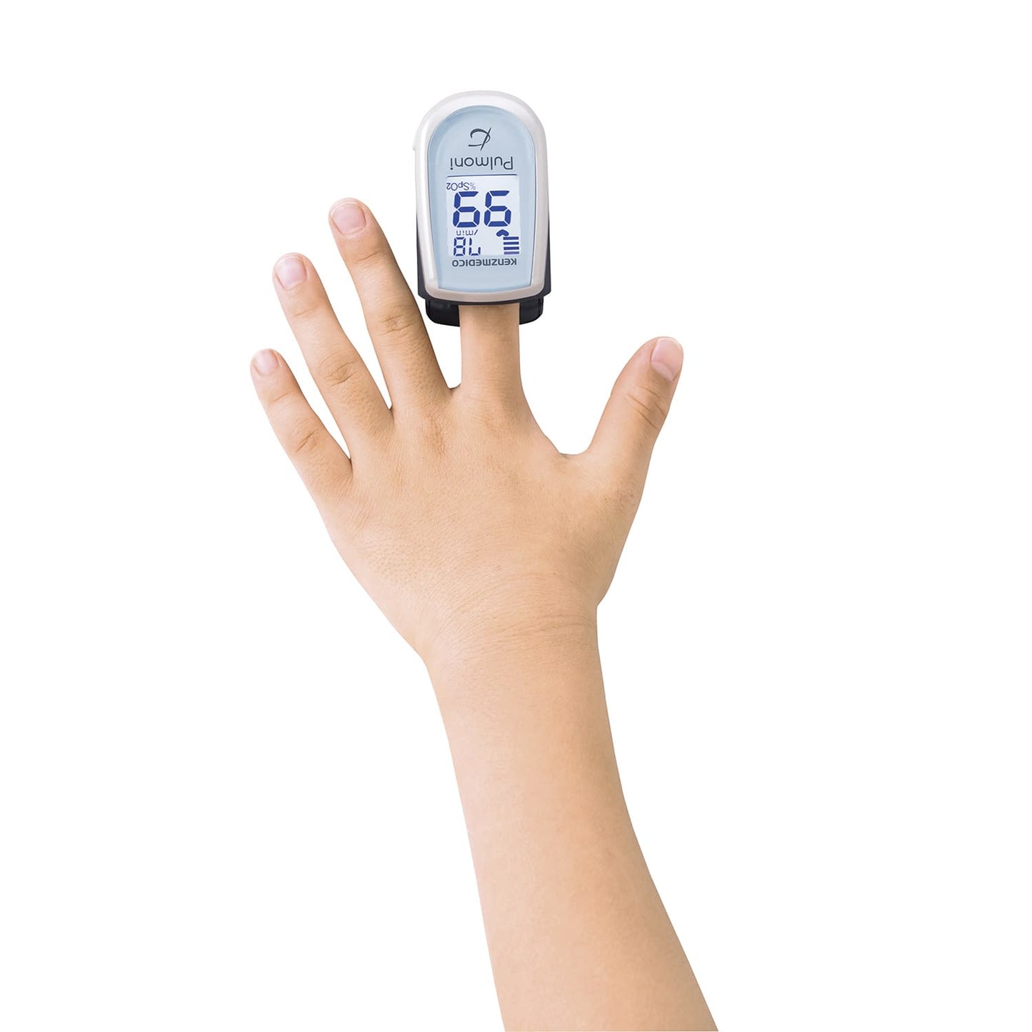 Pulse Oximeter Palmoni Saturation Monitor (Pulse Oximeter) 24-3255-00 Kenz Medico KM-350 (Coral Pink)