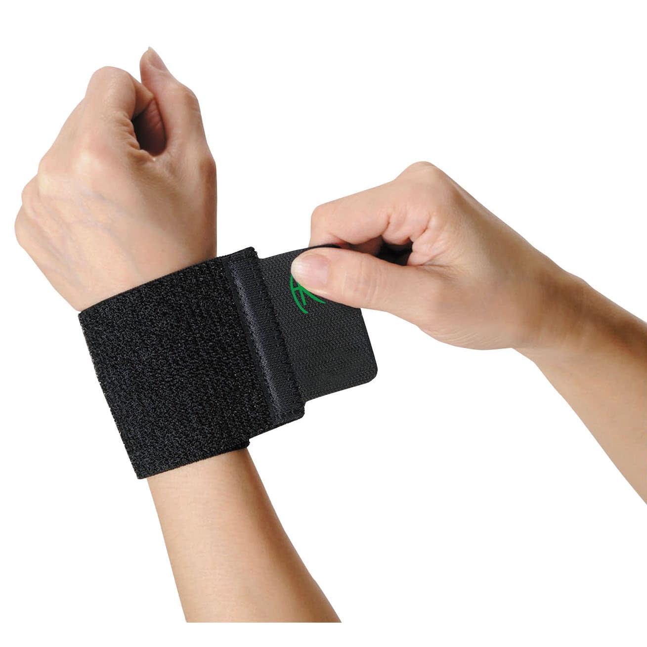 손목 용 실리콘 랩 서포터 (반티지 타입) 23-3392-01 퍼스트 레이트 FR-5104 (블랙)