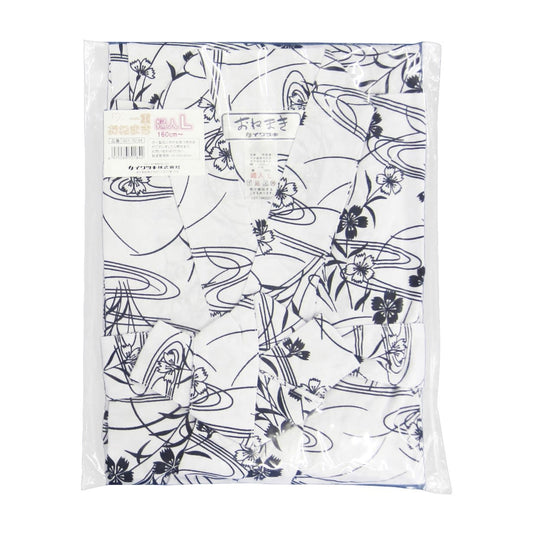 Single layer nightgown (for women) Postmortem care supplies for women 24-5559-03 IWATSUKI 007-70184(L-LL)