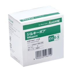 シルキーポア(R－3号) R-3号 粘着包帯 23-6164-11 アルケア 19651(2カンイリ)ホワイト