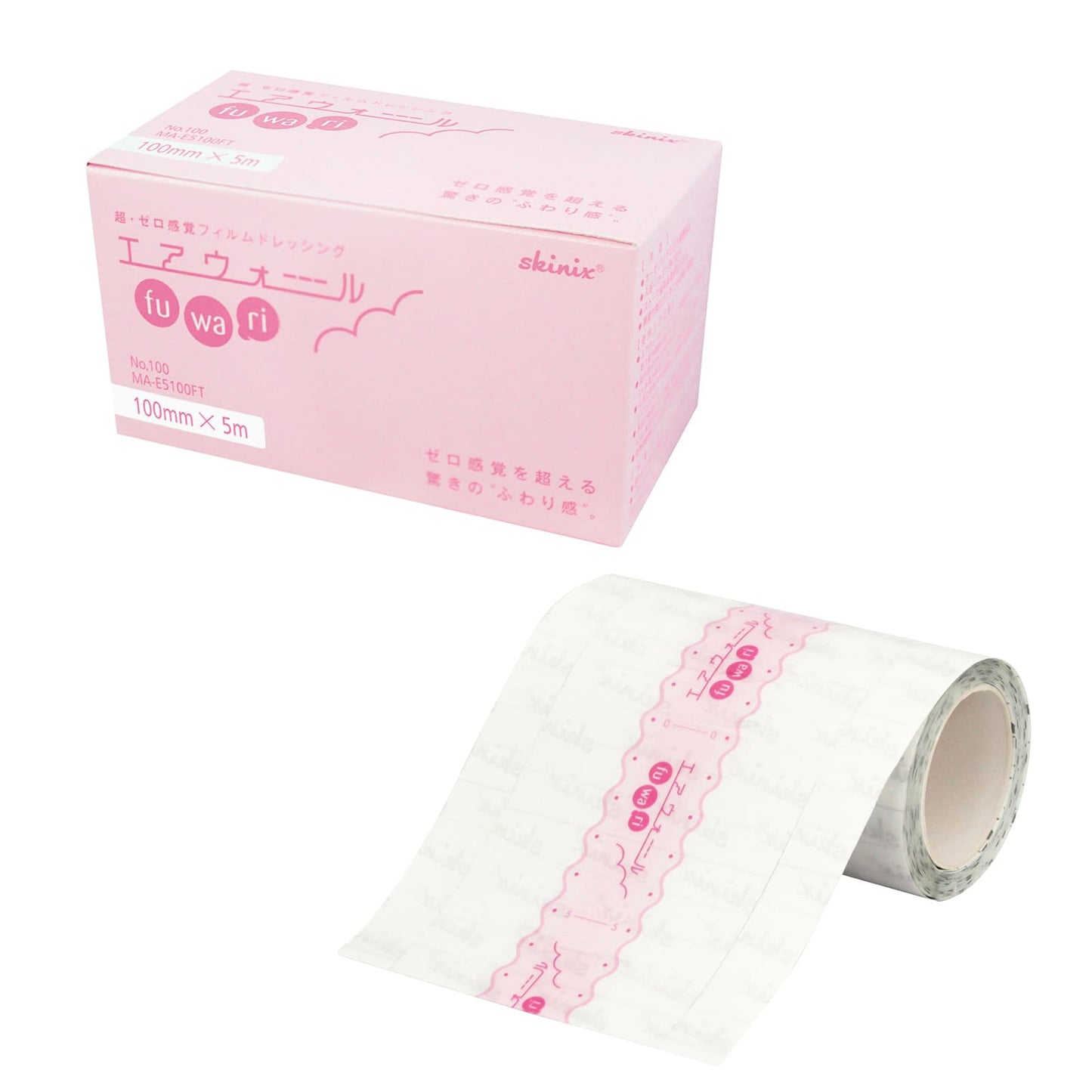 Air Wall Fuwari No. 100 No.100 Dressing material 24-4442-01 skinix MA-E5100FT(100MMX5M)