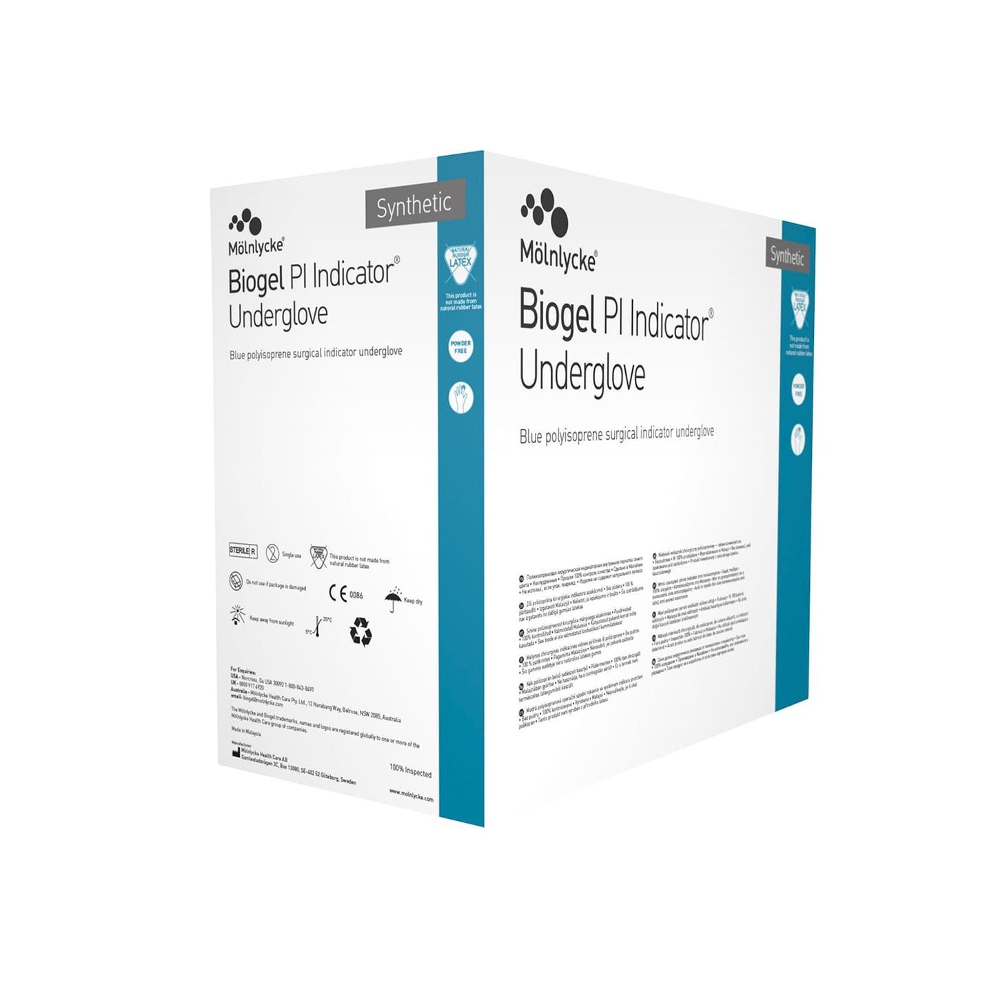 PIインディケーターアンダーグローブ 手術用手袋 24-4558-04 バイオジェル 41670(7.0)50ソウイリ
