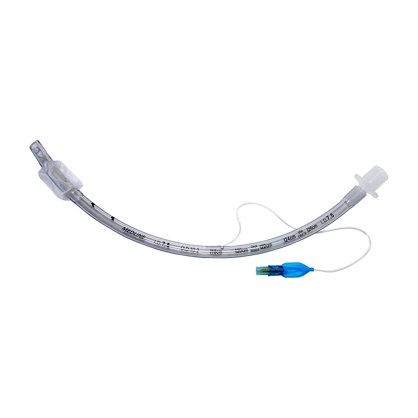 Medline endotracheal tube (with cuff) 24-4102-05 Medline DYND43075J(7.5)10 lbs