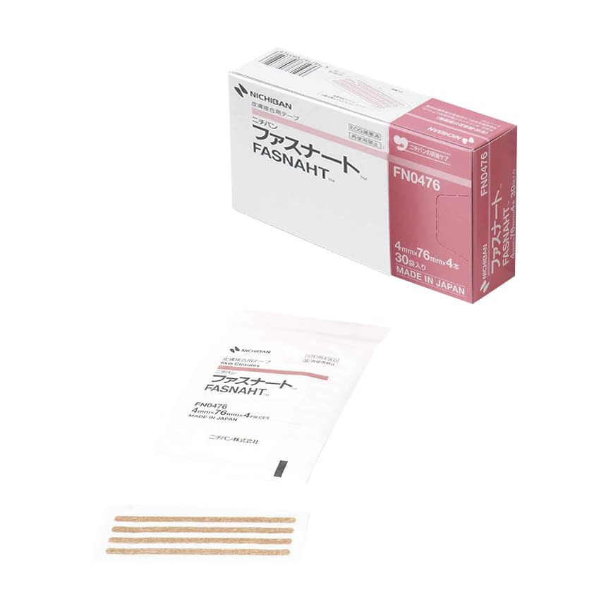 ファスナート No．0476 皮膚接合用テープ 24-5411-01 ニチバン FN0476(4X76)4ホンX30