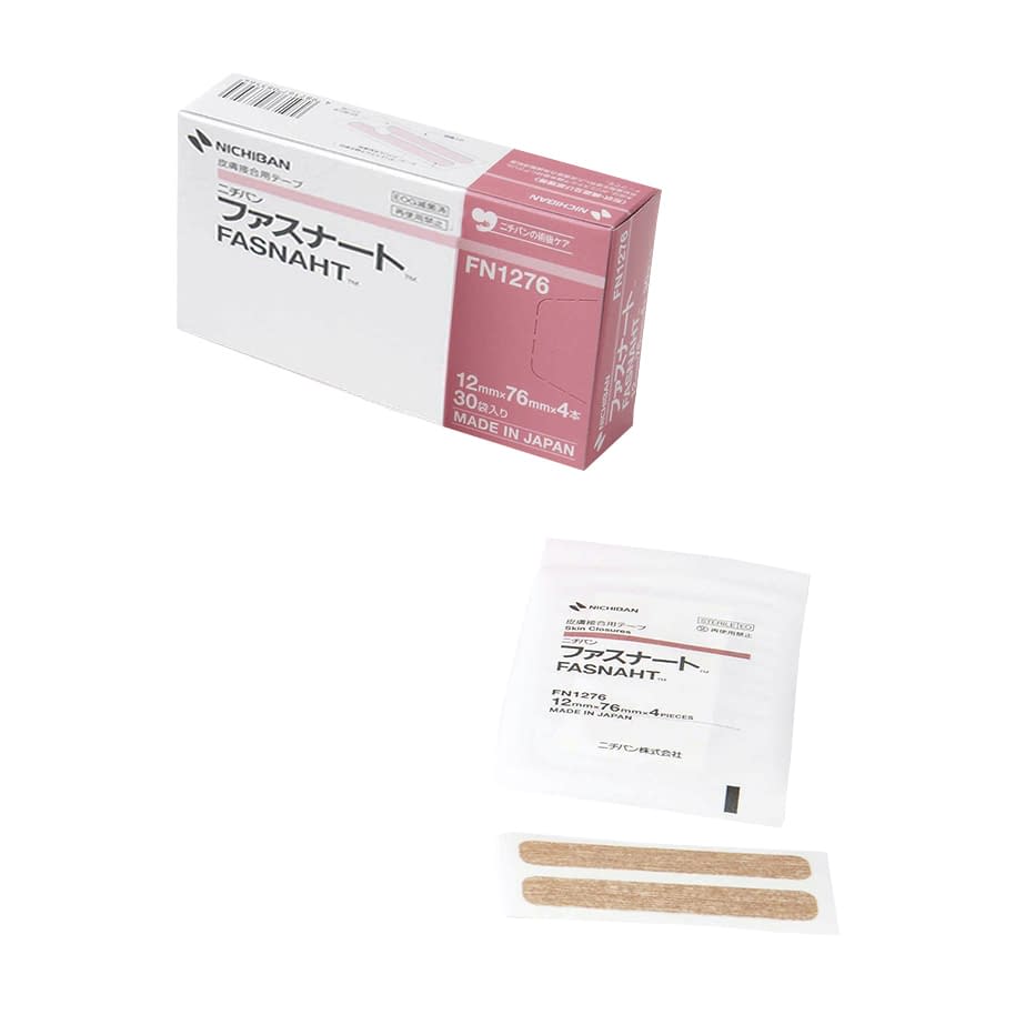 패스너트 No. 1276 피부 접합용 테이프 24-5411-05 니티반 FN1276(12X76)4 폰 X30