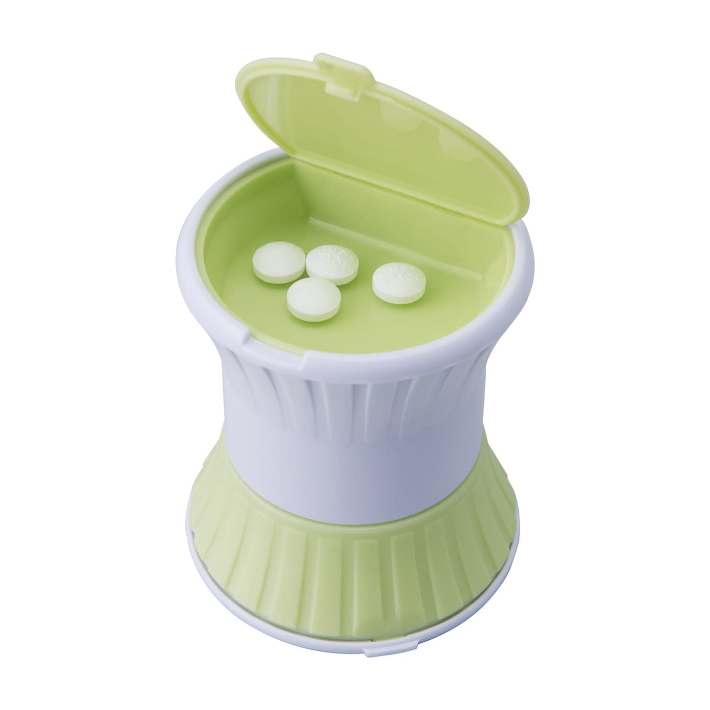 마쓰요시 정제 커터 &amp; 크러셔 알약 커터 24-5009-00 마츠요시 MY-8113(60X64MM)