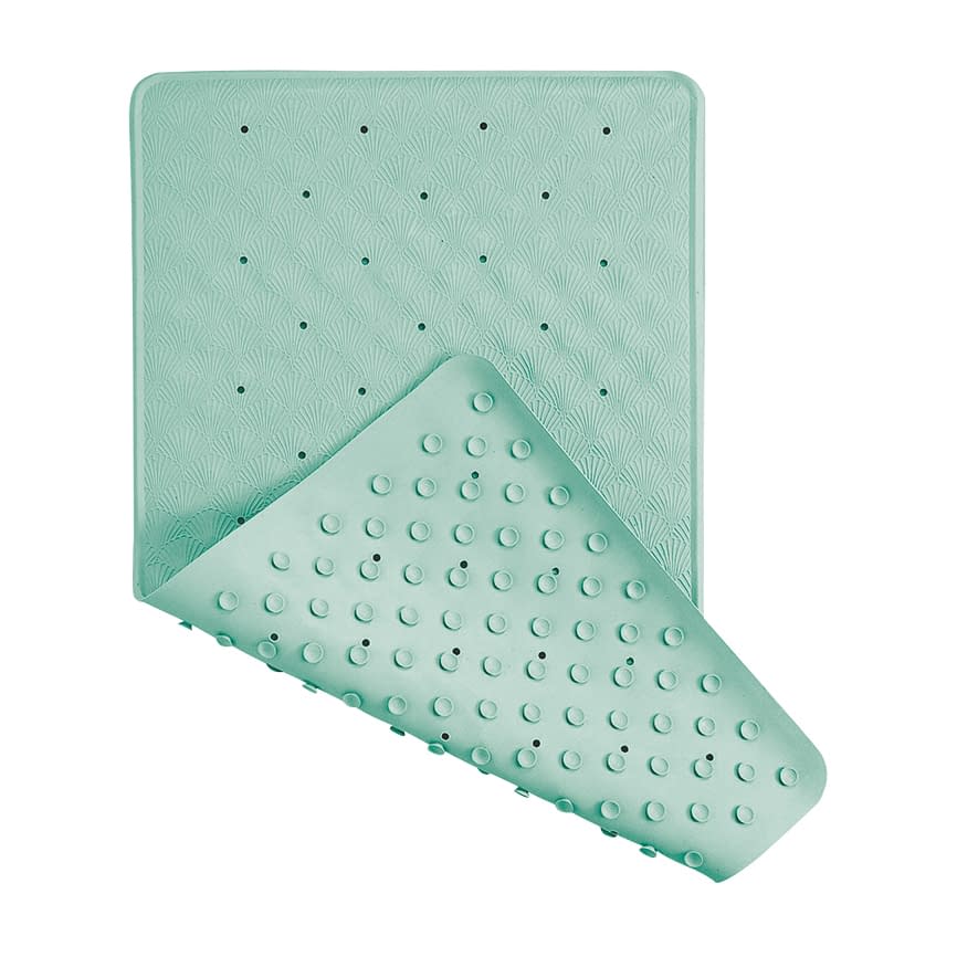 浴室内バスマット すべり止めマット(浴室用) 24-8710-00 テイコブ YM001(グリーン)