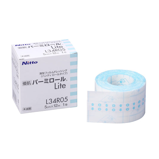 Yuhada Permiroll Lite Dressing Material 24-6804-00 Yuhada L34R05 (5CMX12M) 1 can