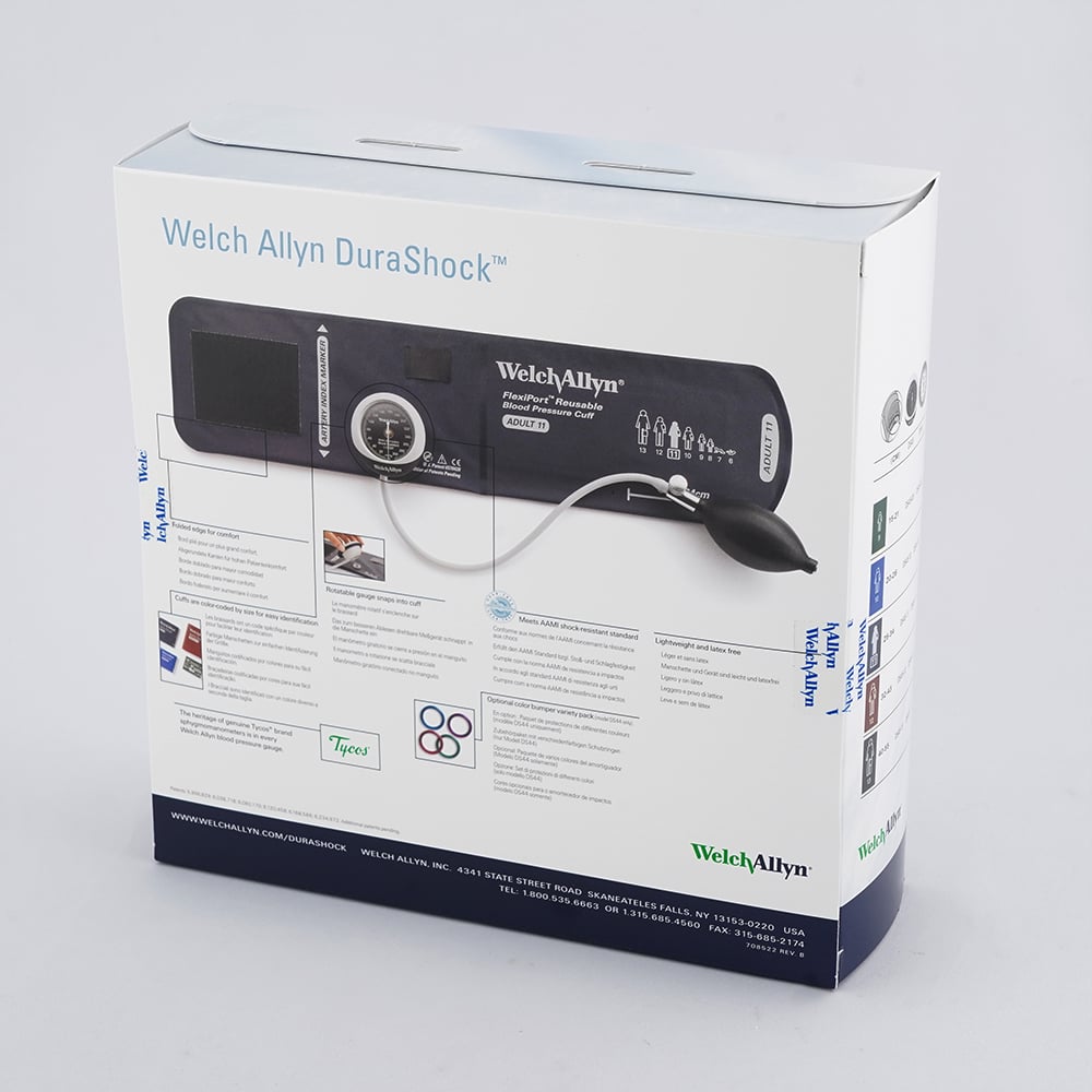 Aneroid Sphygmomanometer [Durashock Gauge Integrated Standard] Adult (Medium) DS44-11 1 pc